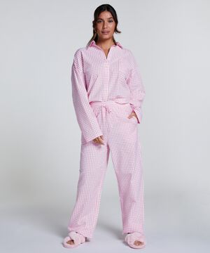 PANT SEERSUCKER CHECK