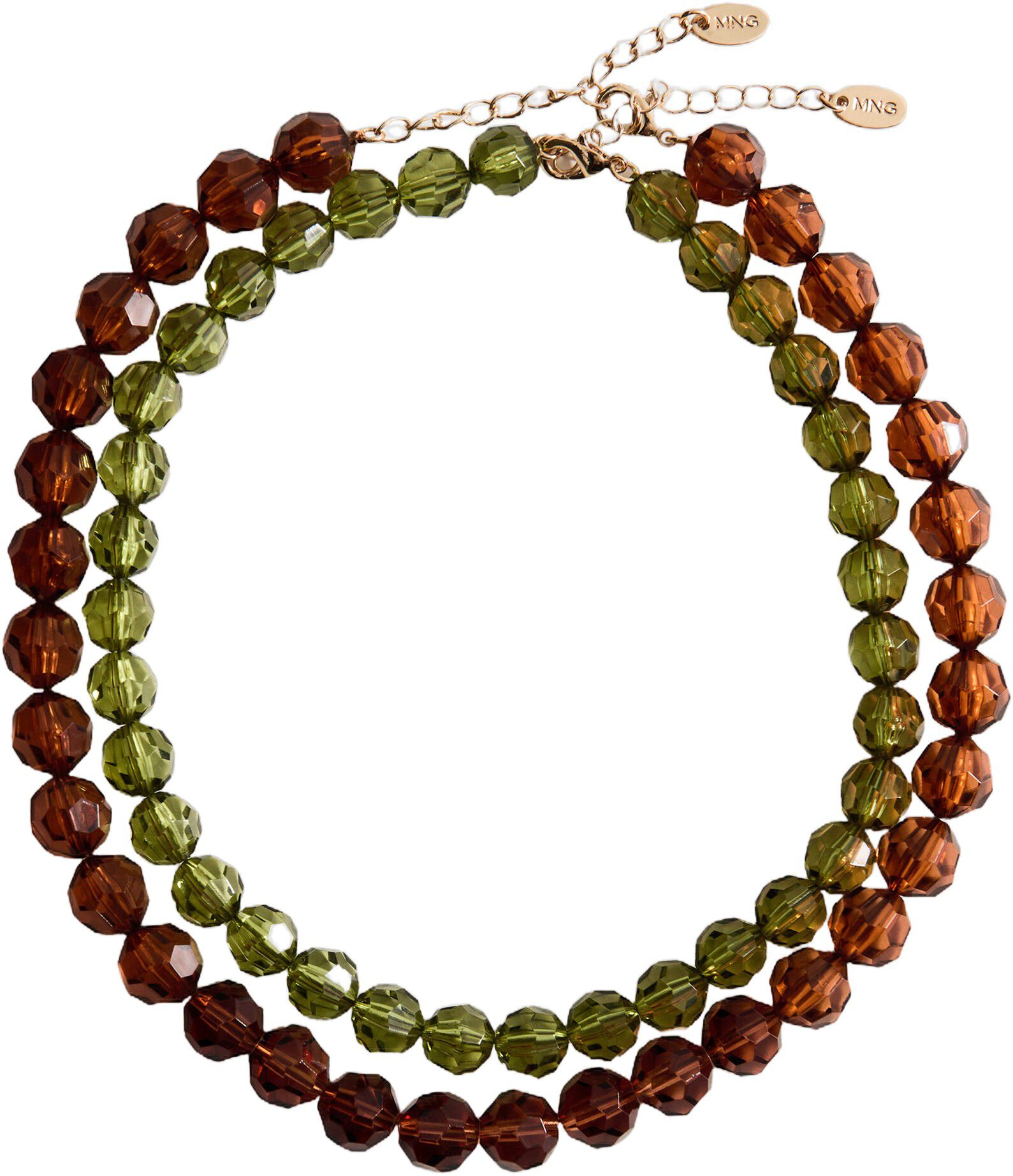 Set 2 combined necklaces