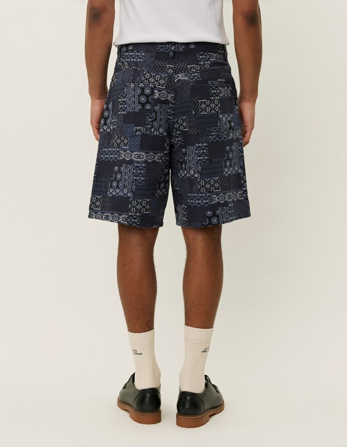 Ryder Contrast Jacquard Shorts