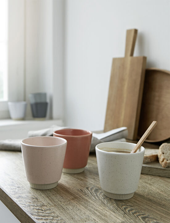 Knabstrup Colorit, kop, koral, H9 cm, 250 ml