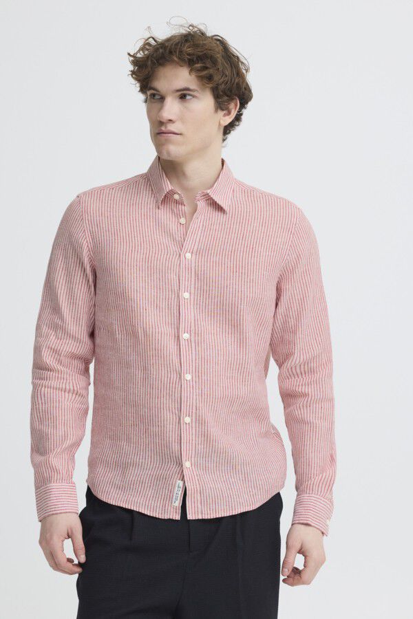 Cfestrup Ls Linen Mix Shirt