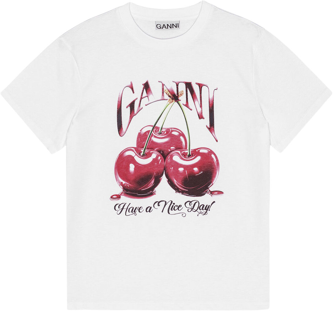 Basic Jersey Cherry Relaxed T-shirt