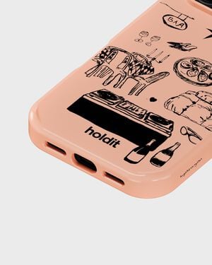 Graphic Print Case MagSafe iPhone 17 Pro Bare Pink