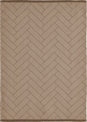 Viskestykke 50x70 Tiles Light Brown