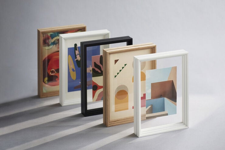 Standing Frame A5 White