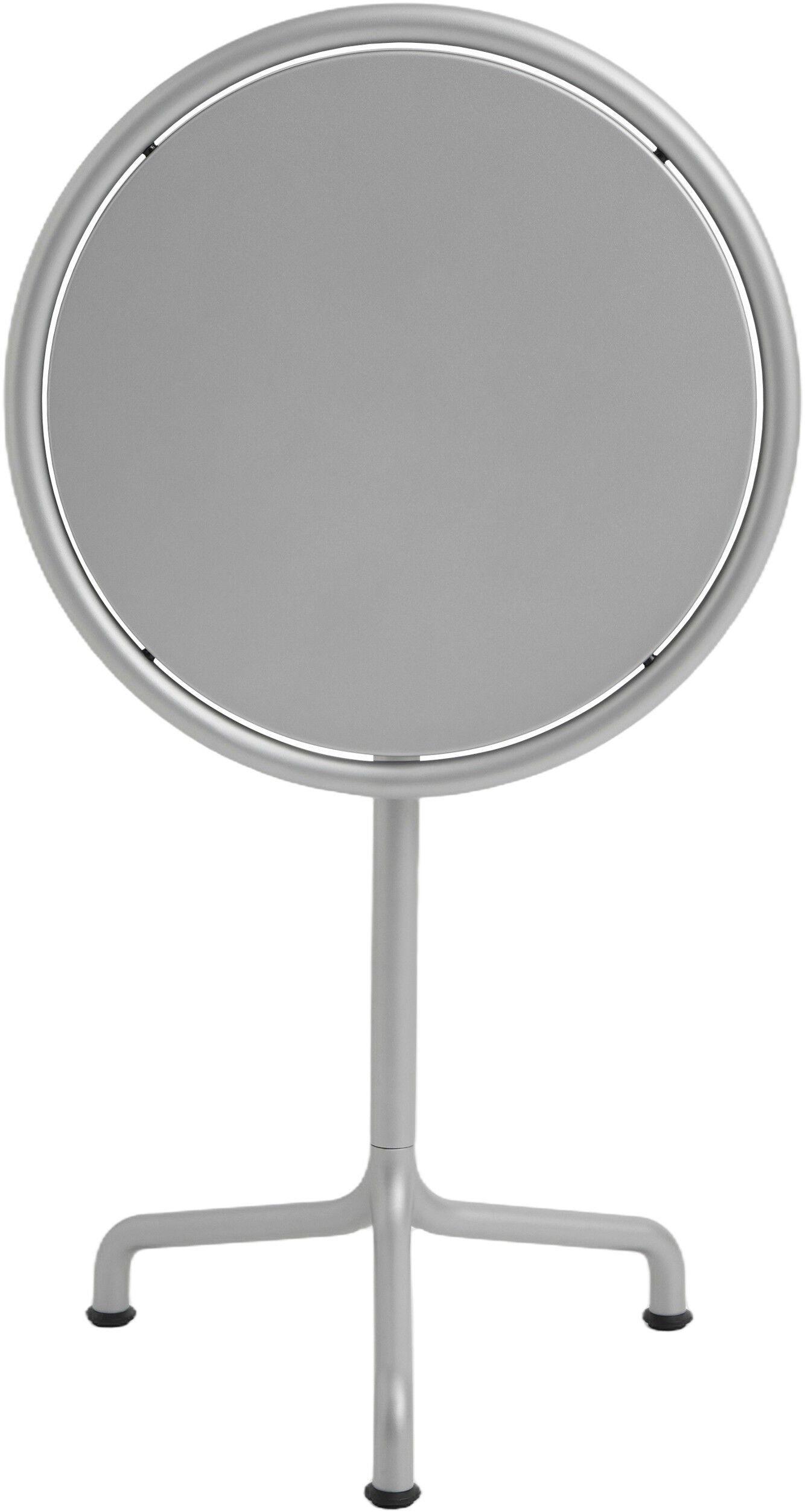 Deville Table Silver grey powder co