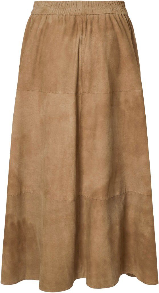 1014PBOJono suede long skirt