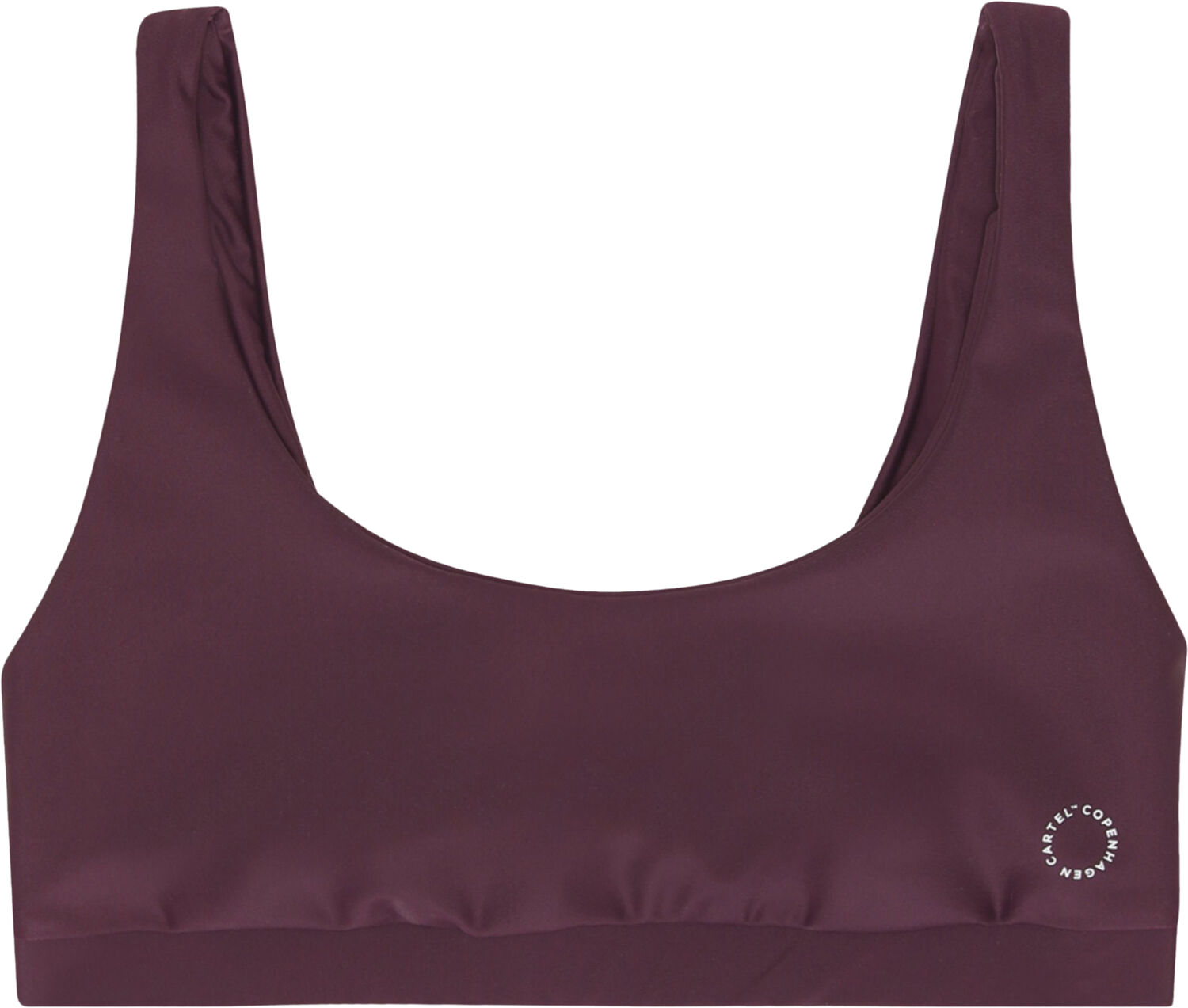 Agung sporty bikini top - Cartel Blue