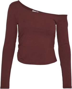 SNLOLA LS ONESHOULDER SHORT TOP - E