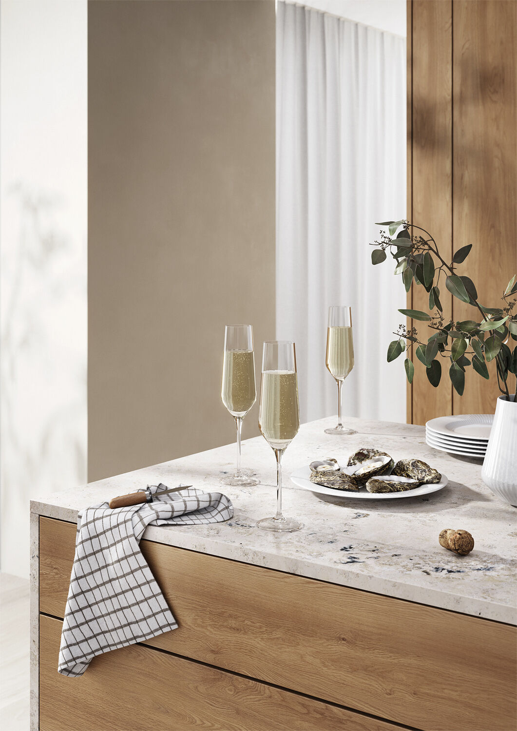 LN Vinglas Champagne 6 stk