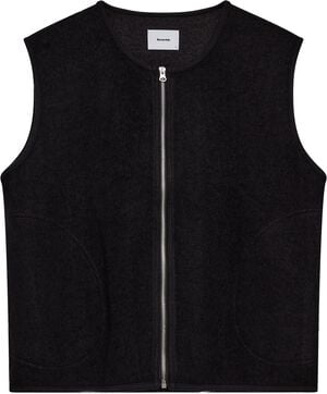 RTKIAN BOILED WOOL VEST
