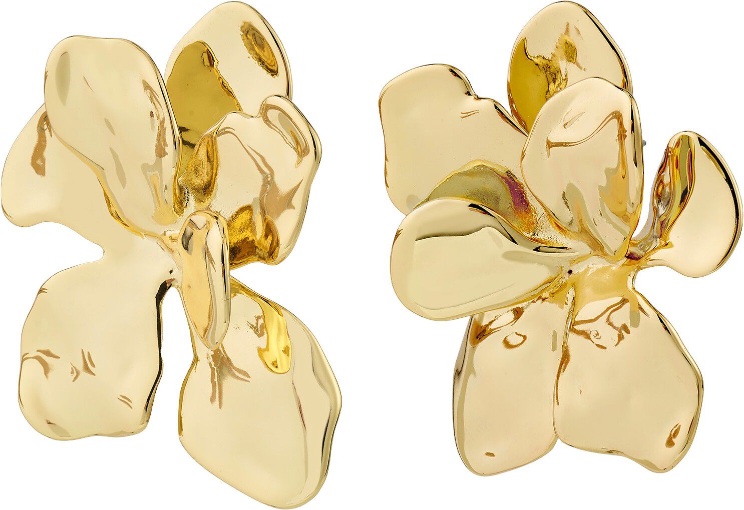 HALEN &oslash;reringe guldbelagt