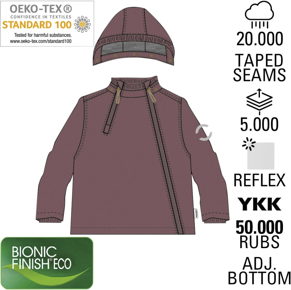 Nylon Baby Jacket - Solid