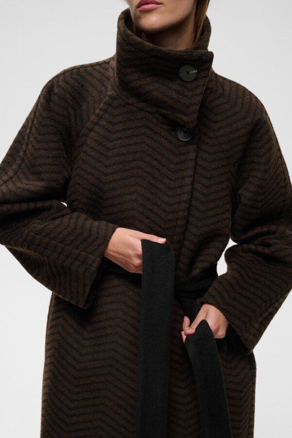 ZASCHAIW COLLAR COAT