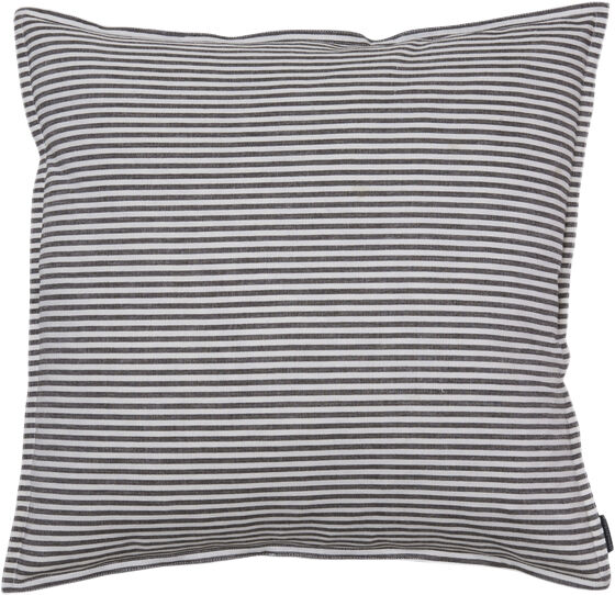 Pude m/fyld strib 60x60cm bomuld