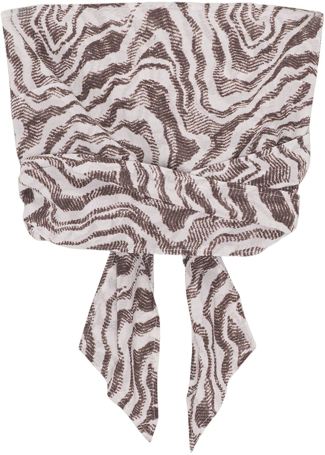 Light Cotton Wrap Top