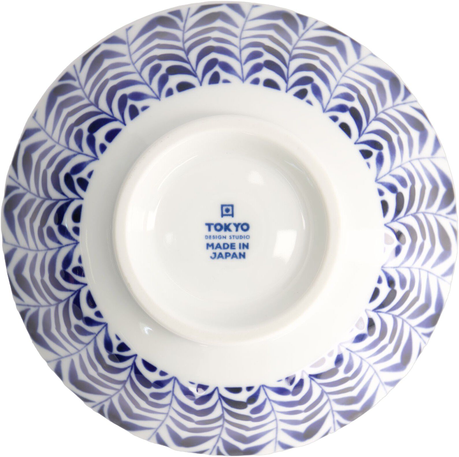 Mino Blue Mixed Bowls Ramen 19x8cm Shidare 21599 6/36