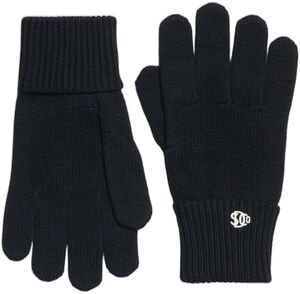 SD LOGO KNITTED GLOVES