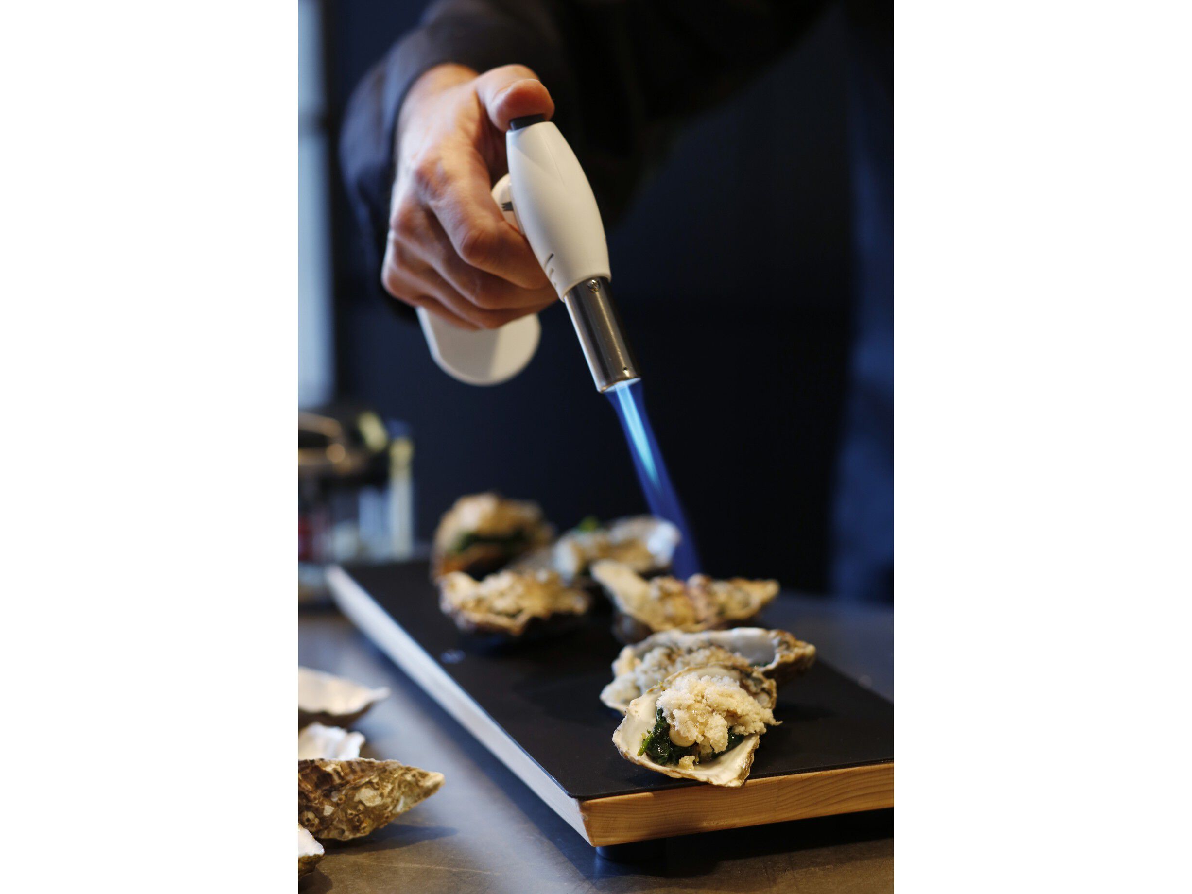 Gasbr&aelig;nder 17 cm Rustfrit st&aring;l/Plast