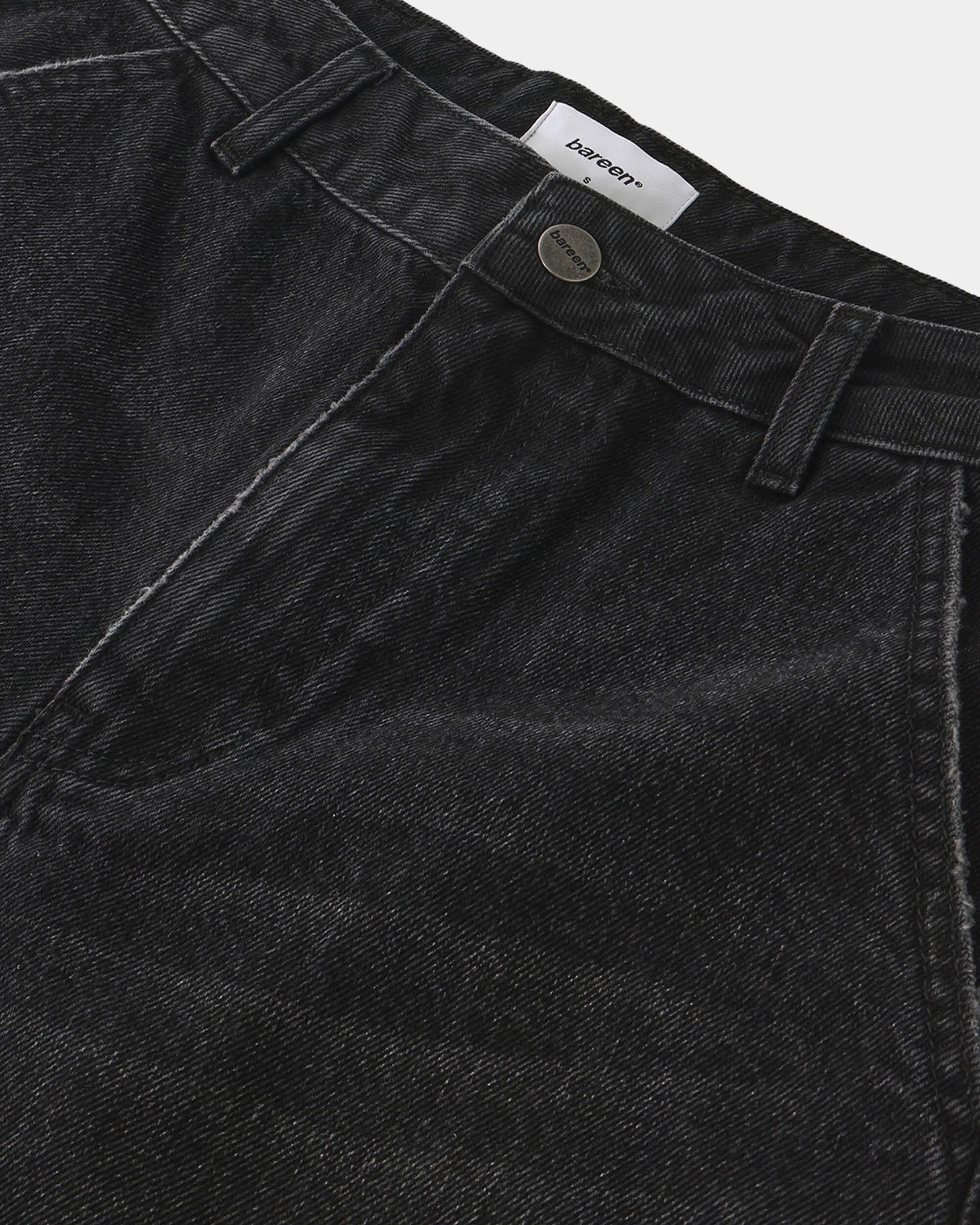 Straight Denim Shorts