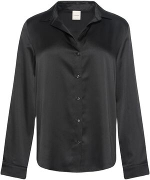 SENSUAL SATIN LOGO SHIRT