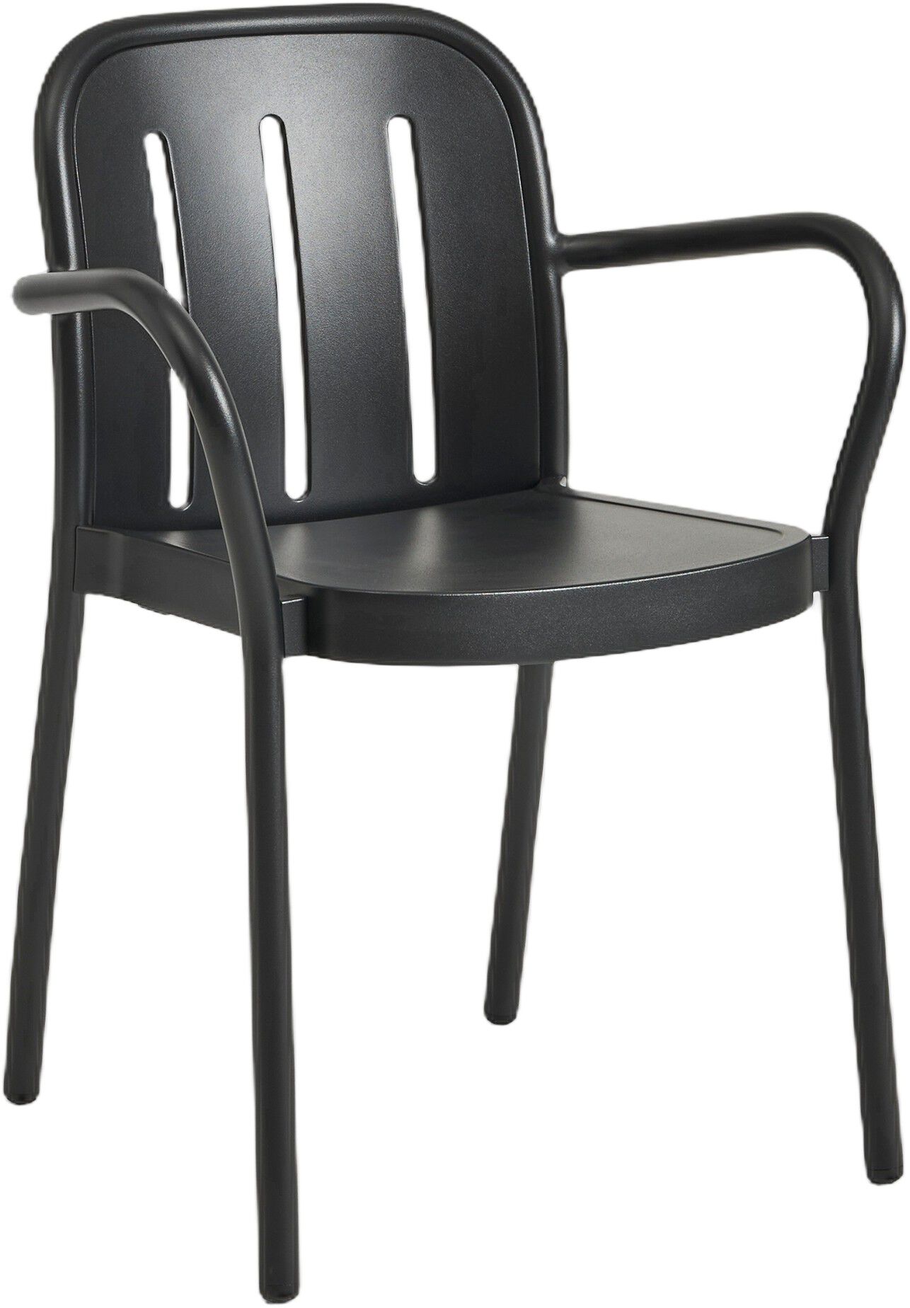 Deville Armchair-Anthracite powder