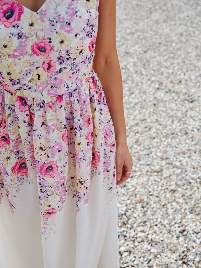 Sanni Flower Print Dress