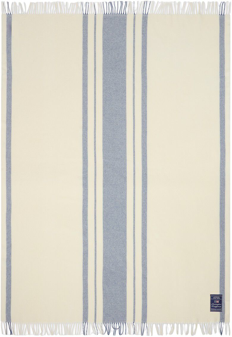 Striped Recycled Wool Throw