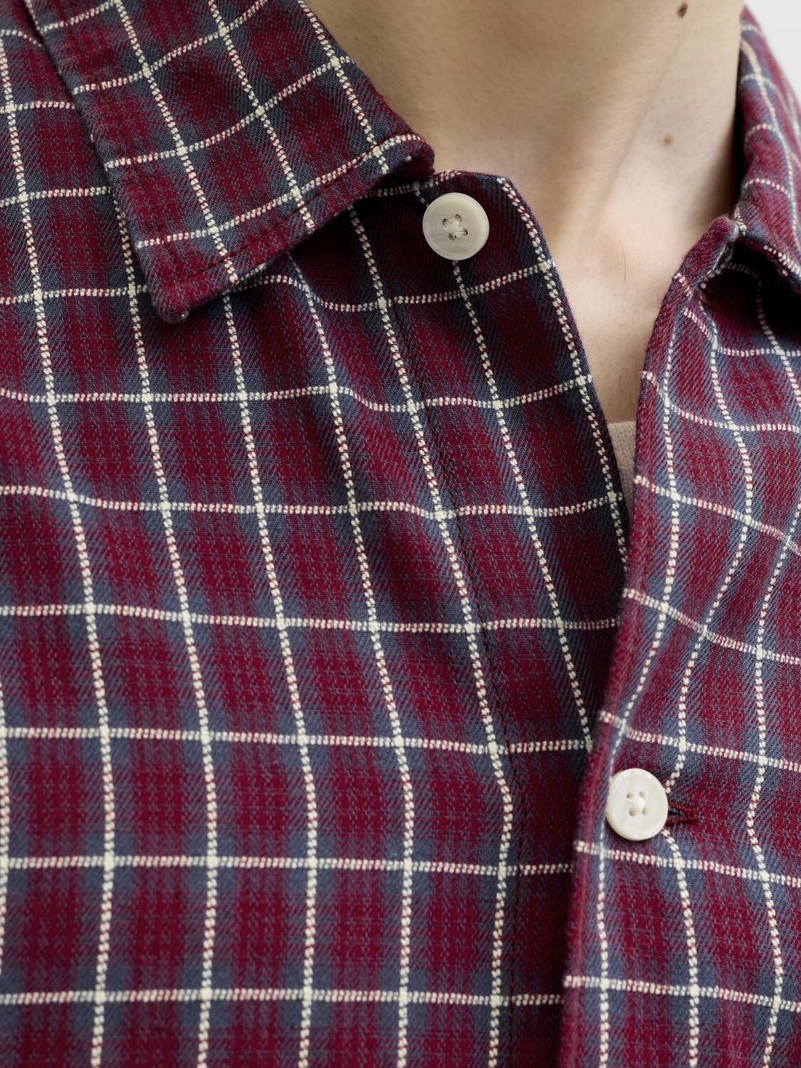 JORSAVONA AUSTIN DOBBY SHIRT LS STY