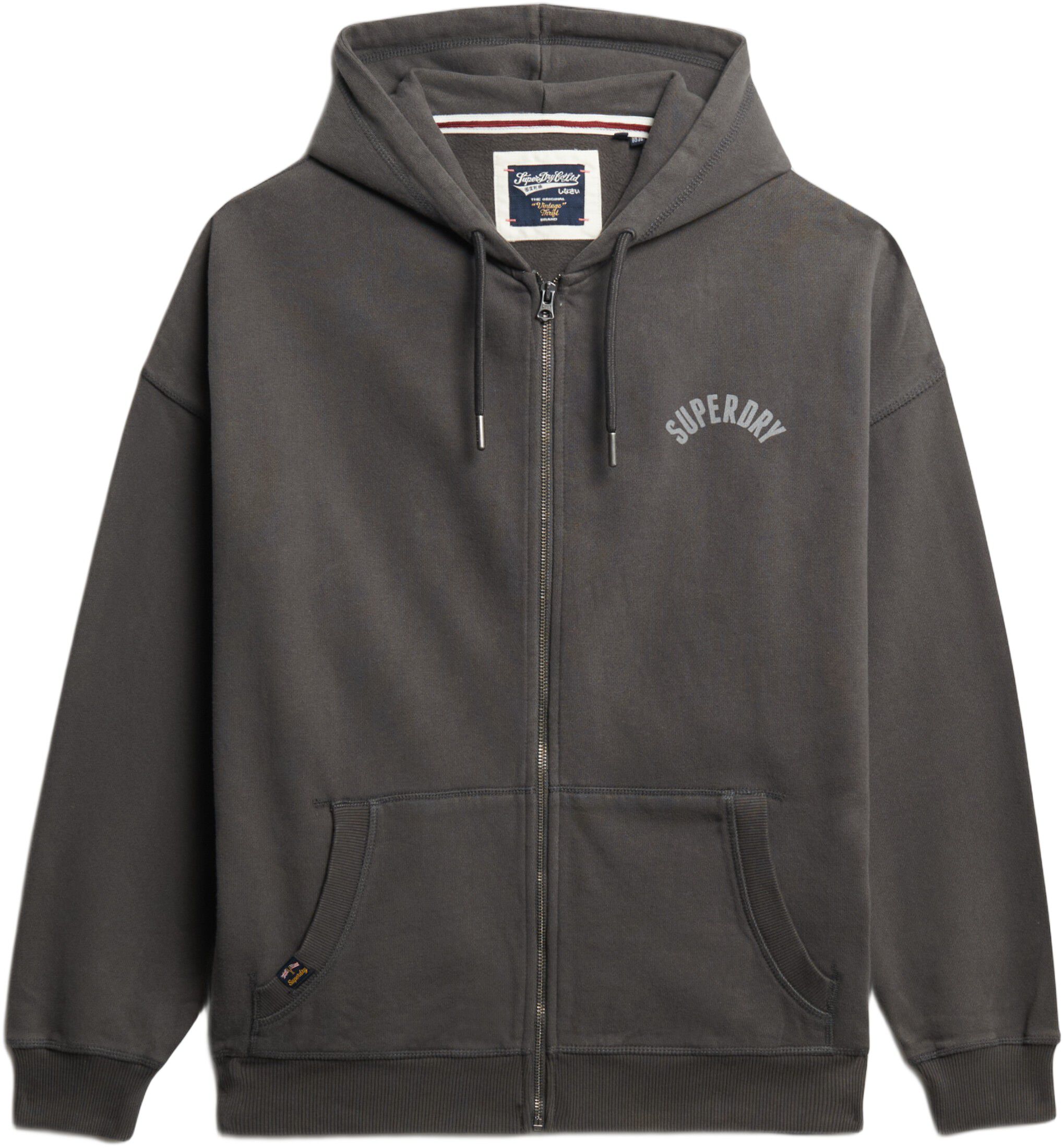 ATHLETIC ESS OVERSIZED ZIPHOOD