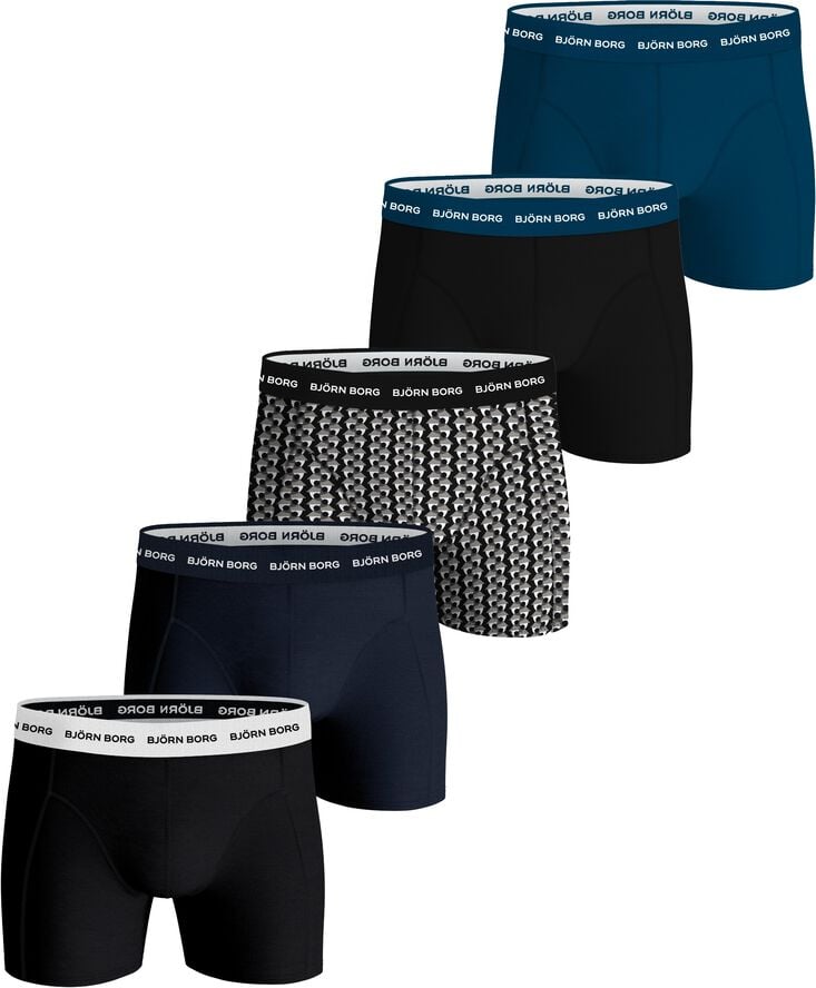 COTTON STRETCH BOXER 5p