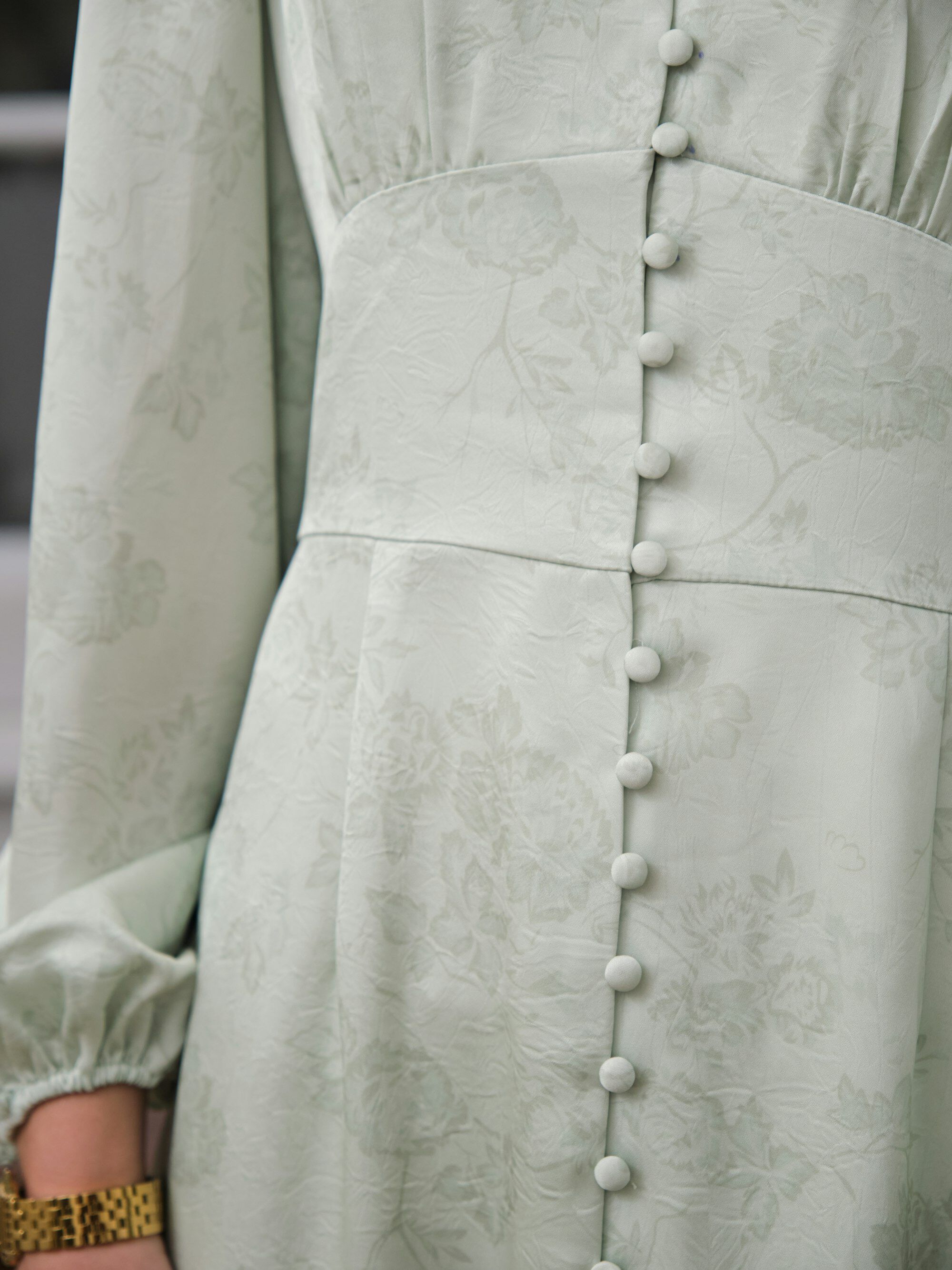 Alto Pattern Sateen Dress