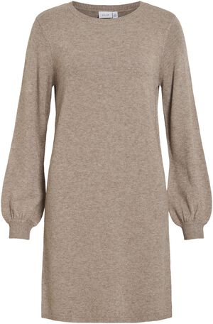 VIRIL L/S VOLUME SLEEVE KNIT DRESS-