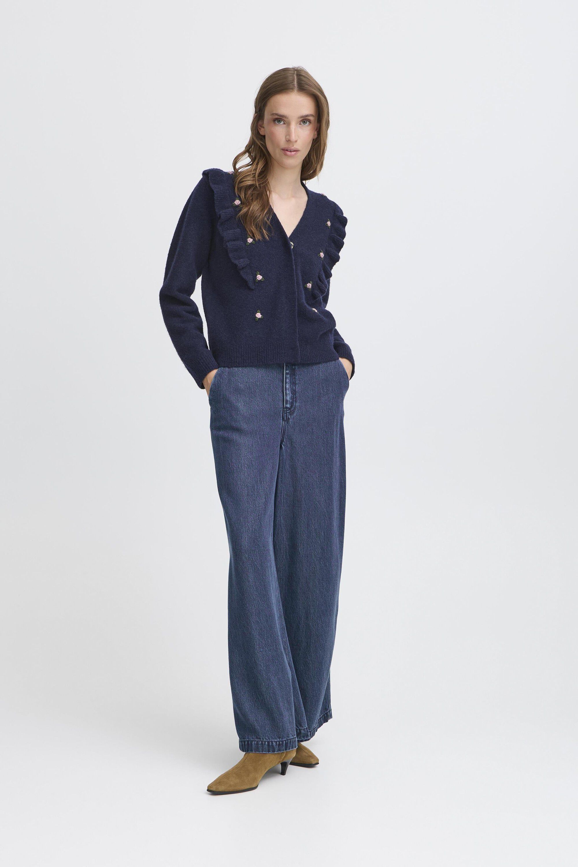 Bukser med brede ben