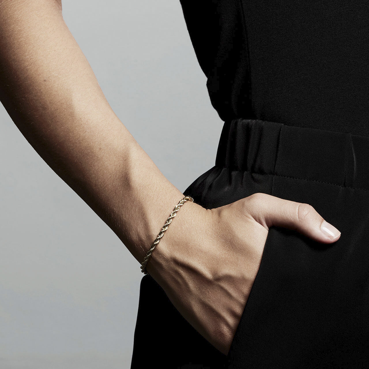 Armb&aring;nd, Pam, Guldbelagt