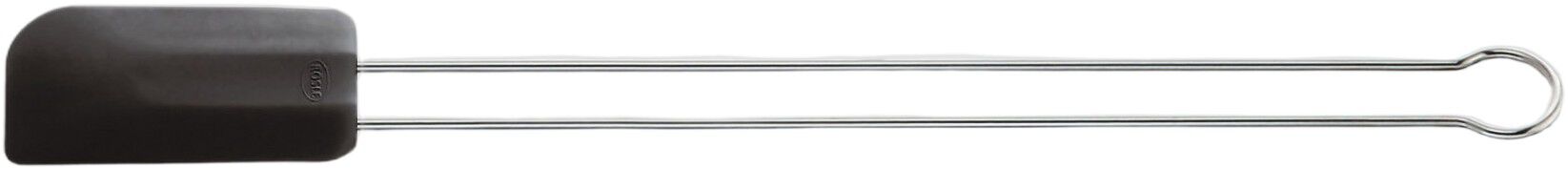 Spatel/dejskraber smal 26 cm St&aring;l/Sort