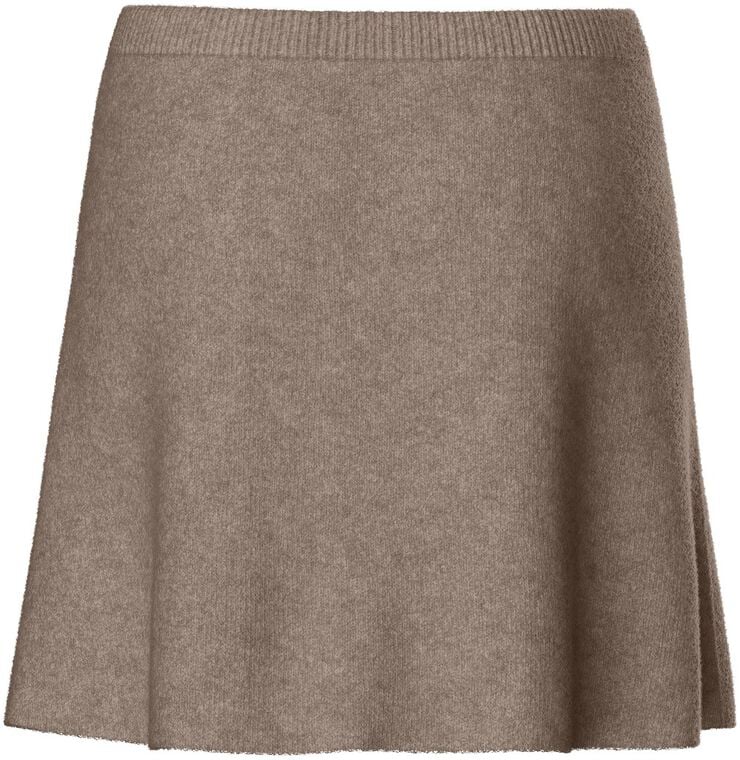 PCMALOU HW KNIT SKIRT PWP BC