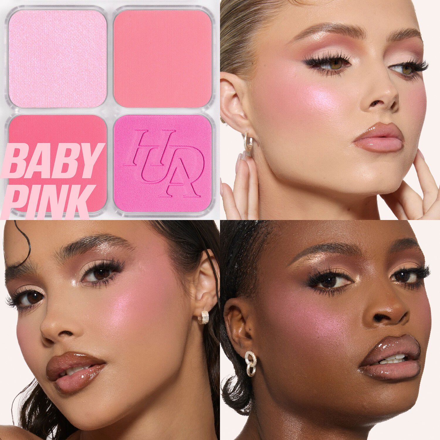 Blush Filter Blurring Blushlighters Palette - Blush-pallette og highli