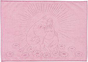 Moomin bathmat 50x70cm Sweethearts GOTS