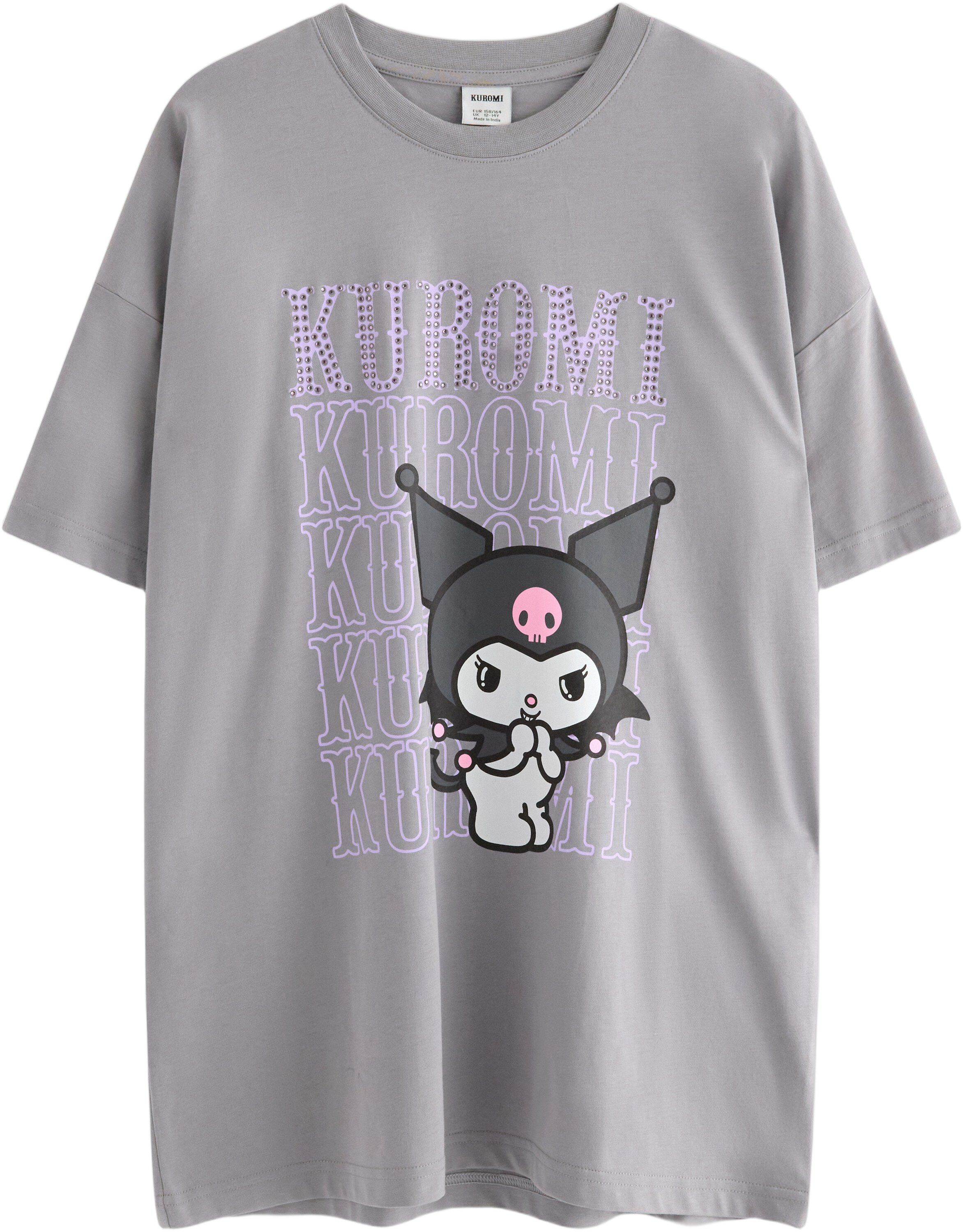 T-skjorte i myk bomullsjersey med K