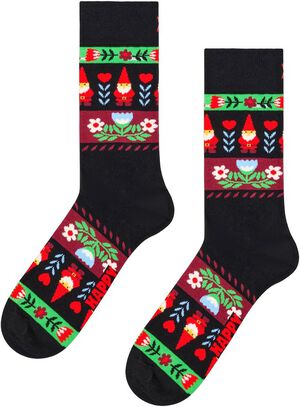 Folklore Christmas Stripe Sock