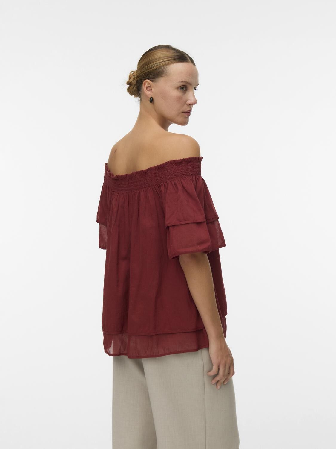 AWBELLE SS BOATNECK TOP
