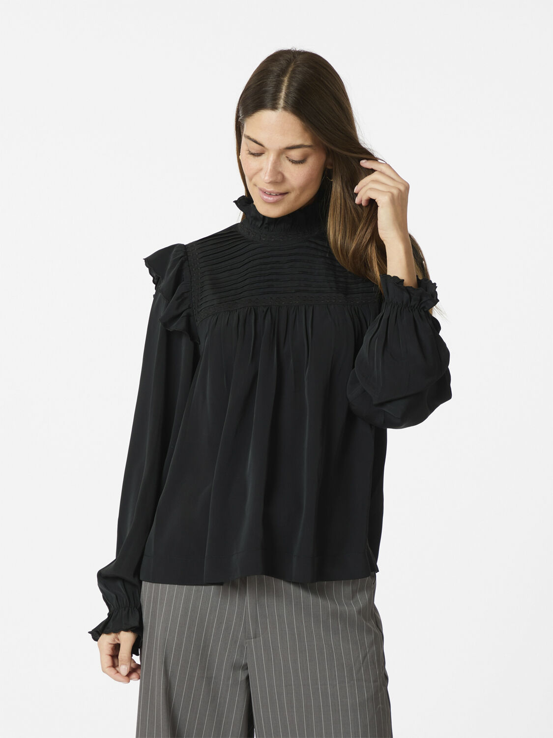 Percy Soft Satin Blouse