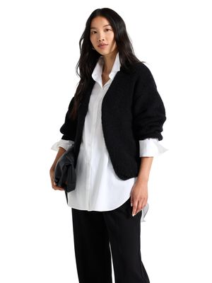 Stickad cardigan