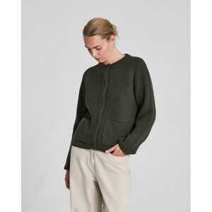 Augusta L/S Cardigan Lambswool Knit