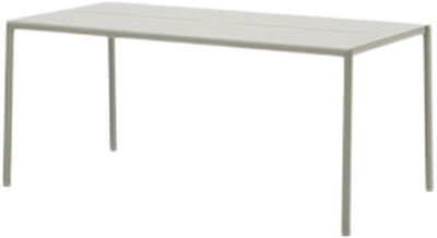 May Table 170x85, Outdoor, Steel, Light Grey