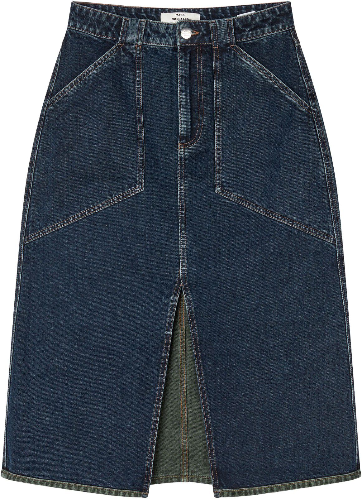 Double Denim Norma Skirt
