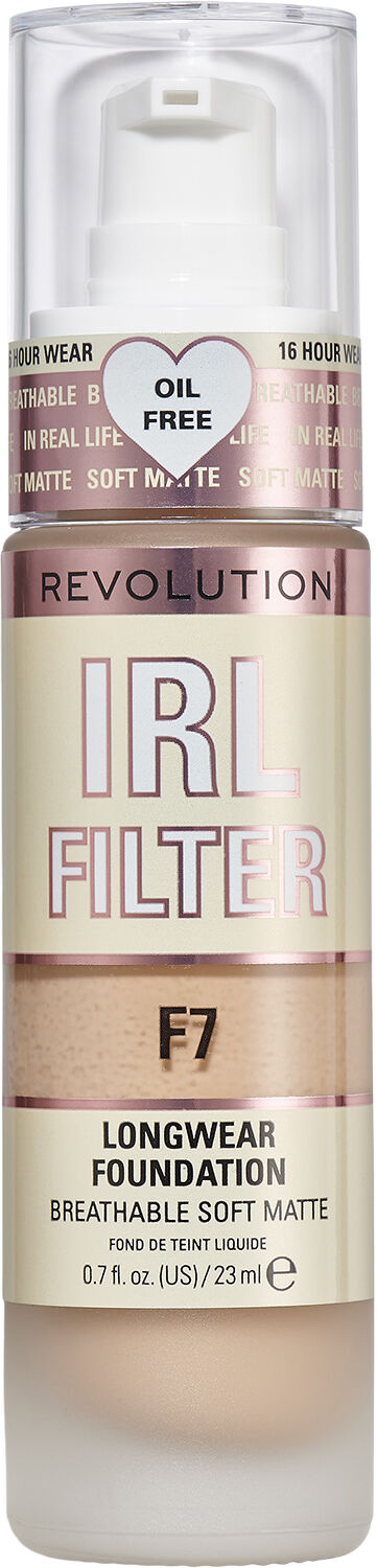 Revolution IRL Filter Longwear Foundation F7