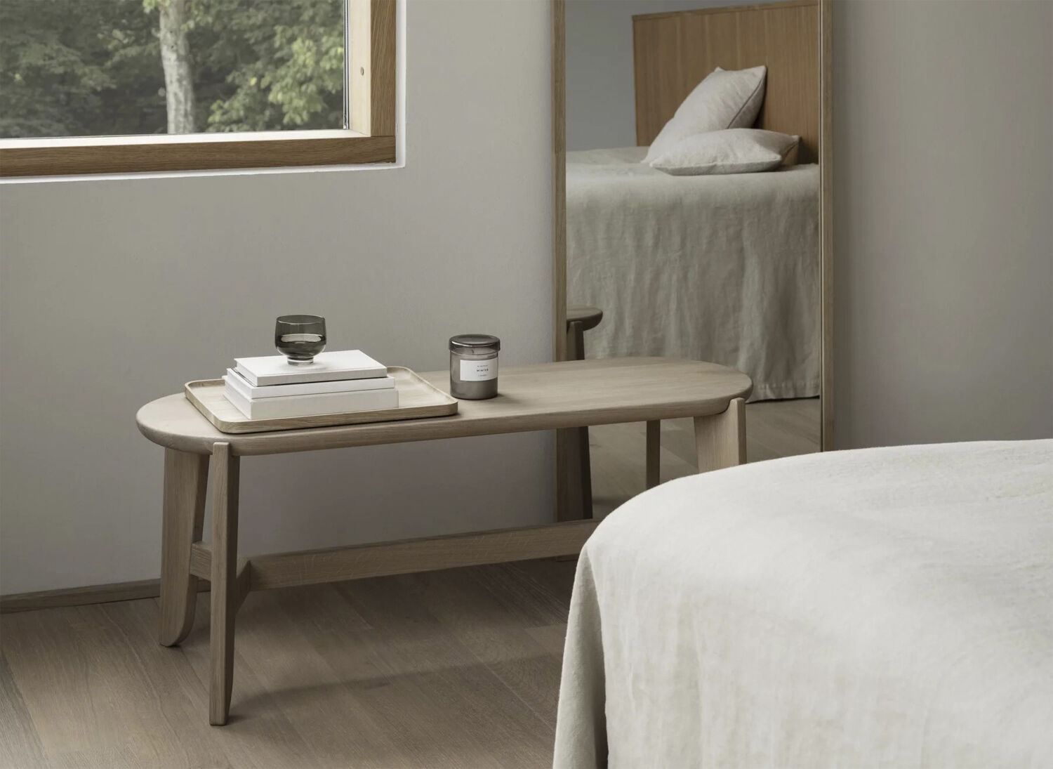 Tray -OKU- Colour Oak Size L