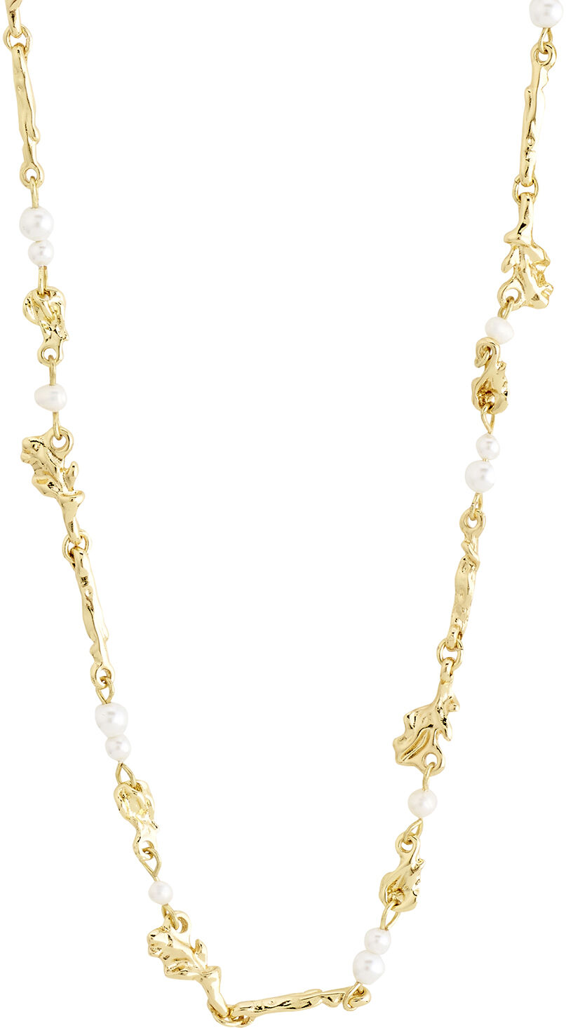 SLOAN pearl necklace gold-plated